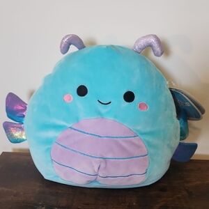 Squishmallows Heather Blue and Purple Plush